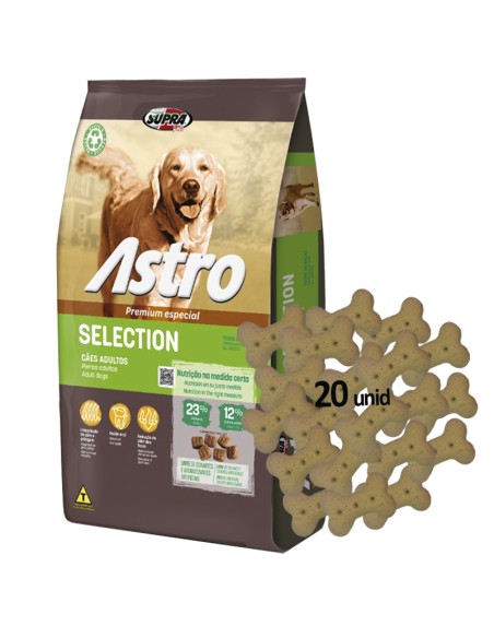 14 KG+3KG perro Adulto ASTRO SELECTION
