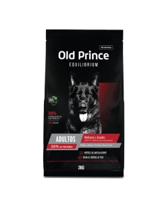 3kg PERRO ADULTO RAZA MEDIANA y GRANDE POLLO EQUILIBRIUM OLD PRINCE