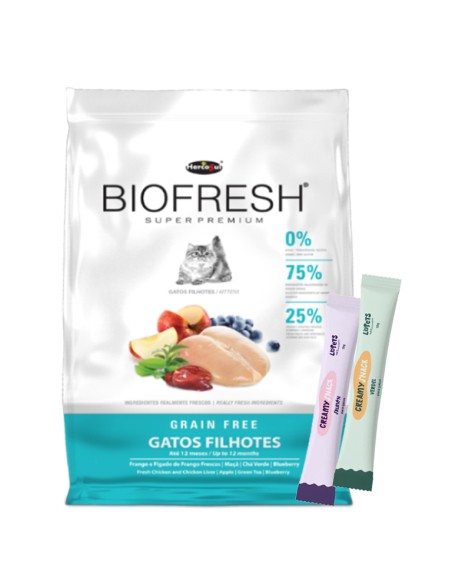 BIOFRESH Gatito GATO cachorro KITTEN pollo 3kg