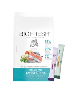 BIOFRESH GATITO GATO CACHORRO KITTEN SALMON 7.5kg