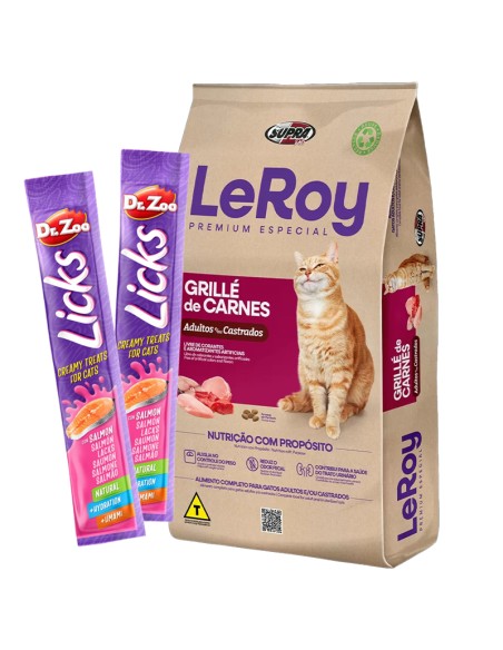 10kg gato Castrado Grille carnes Le Roy