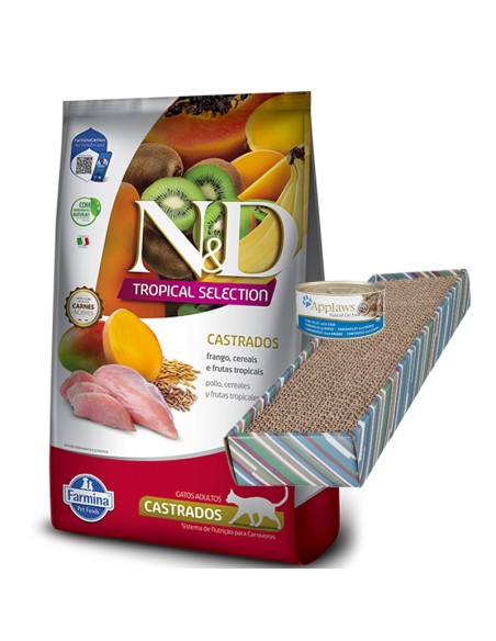 7kg GATO CASTRADO POLLO NYD TROPICAL SELECTION