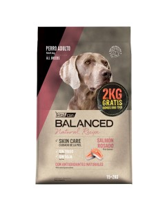 Balanced Natural Recipe perro adulto Salmón 15kg+2kg