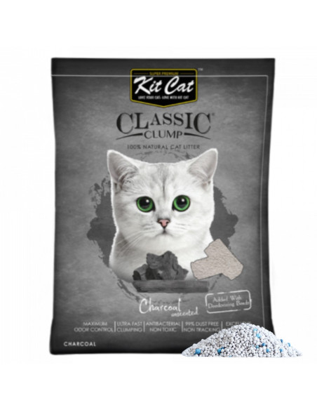 24.5kg, Kit Cat Arena Sanitaria con Carbón Activado