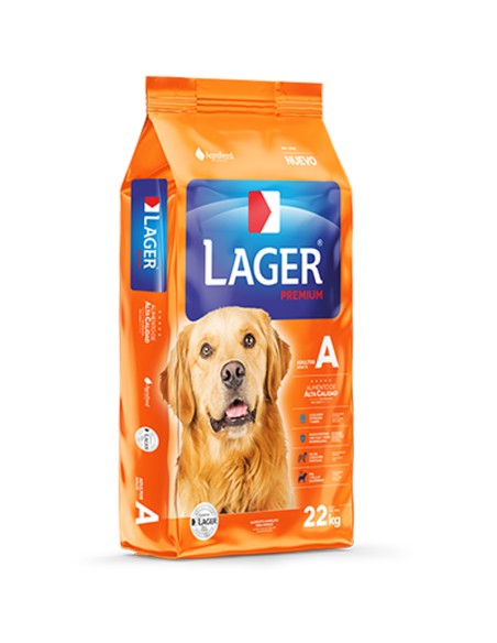 22 kg perro Adulto Lager