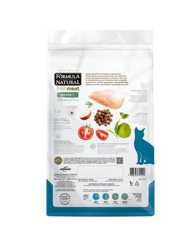formula natural carne fresca gato senior pollo 10kg