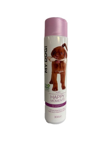 300ml shampoo cachorros puppy happy moments