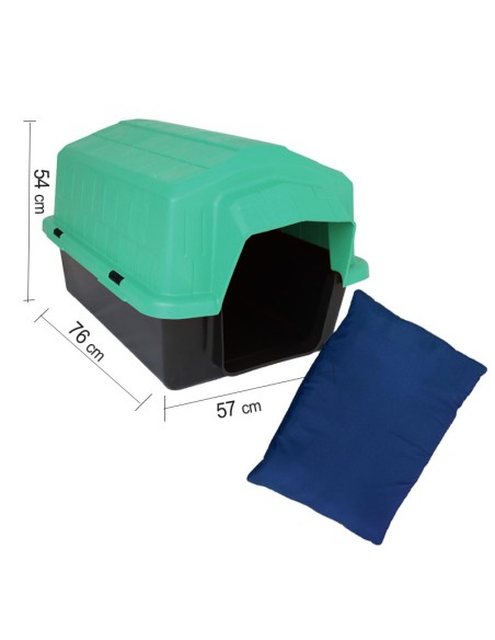 Casilla cucha Plastica Alvorada, verde agua No.5