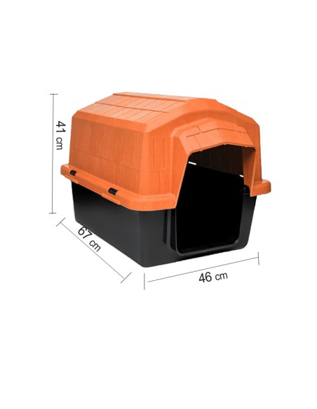 Casilla cucha Plastica Alvorada, Naranja No.3