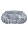 cama cuna rectangular gris