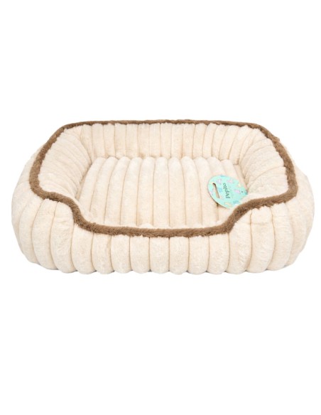 cama cuna rectangular crema