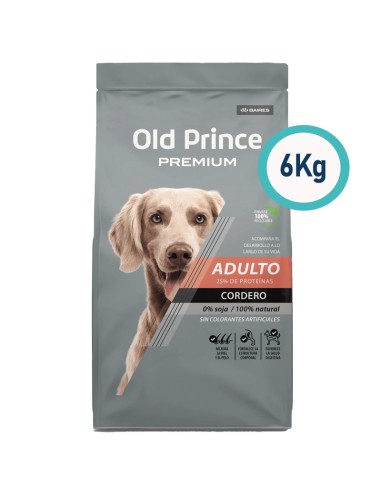 6KG PERRO ADULTO PREMIUM OLD PRINCE CORDERO