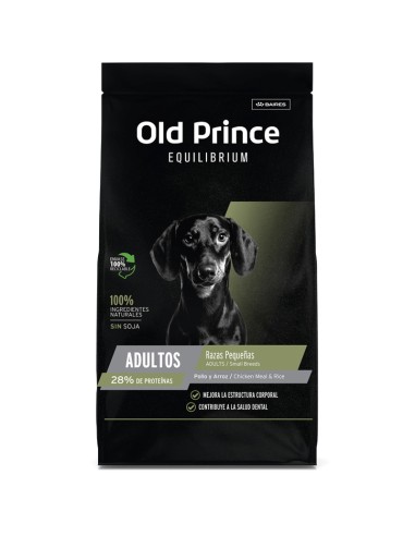7.5kg PERRO ADULTO RAZA PEQUEÑA OLD PRINCE pollo y arroz