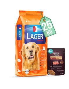 Lager perro Adulto 25kg