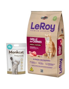 10kg gato Castrado Grille carnes LeRoy