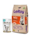 10kg gato adulto o Castrado pollo LeRoy