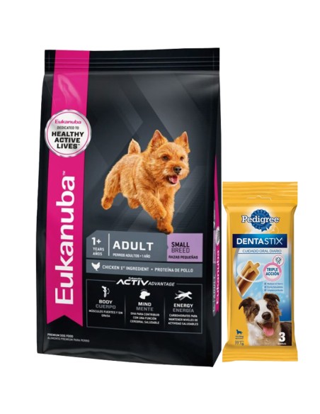 EUKANUBA perro ADULTO Raza PEQUEÑA 7,5kg