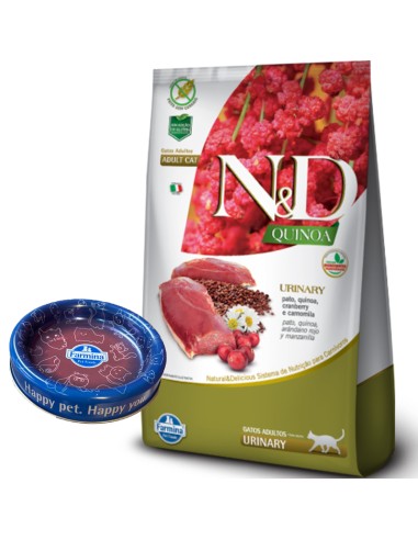1.5KG GATO ADULTO URINARY NYD QUINOA PATO