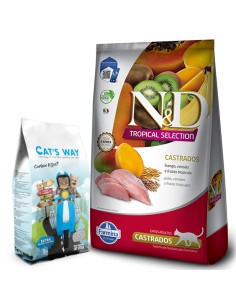 NYD TROPICAL GATO ADULTO CASTRADO POLLO 7kg