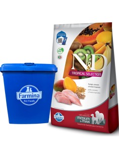 NYD TROPICAL PERRO ADULTO RAZA MEDIANA Y MAXI POLLO 10KG+2KG