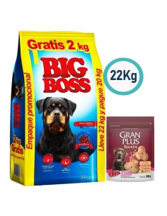 20kg+2KG perro ADULTO BIG BOSS