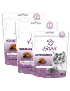 SNACK HANA gato adulto CONTROL ph urinario 60g C/U 3UNID
