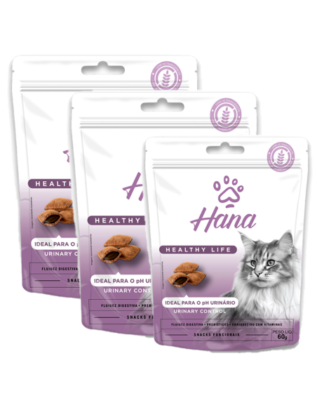 SNACK HANA gato adulto CONTROL ph urinario 60g C/U 3UNID