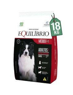 EQUILIBRIO perro adulto raza mediana CARNE 15kg+3kg