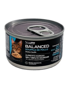 BALANCED alimento humedo gato adulto soufle de pollo 85grs