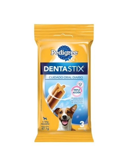Pedigree Dentastix cuidado oral RAZA PEQUEÑA 3 barras 47.1grs