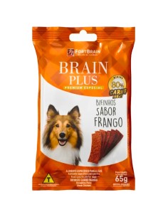 65GRS BIFINHOS SNACK SABOR POLLO BRAIN PLUS