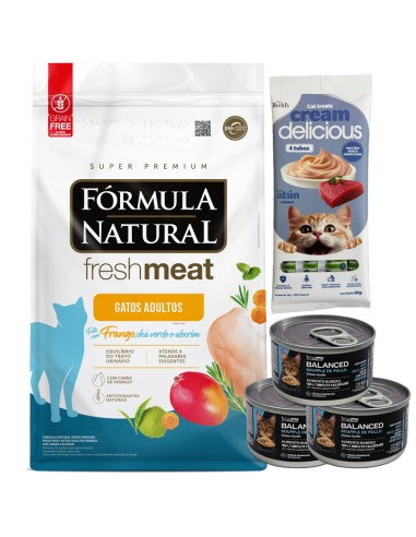 FORMULA NATURAL CARNE FRESCA GATO ADULTO POLLO 10KG