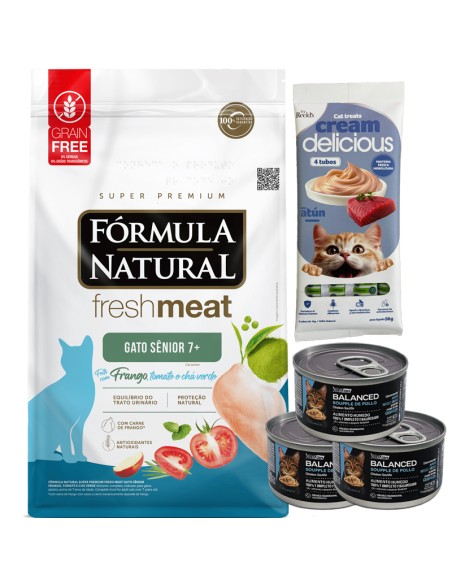 formula natural carne fresca gato senior pollo 10kg