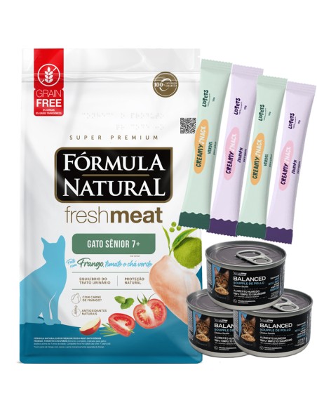 formula natural carne fresca gato senior pollo 10kg