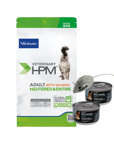 HPM VIRBAC gato ADULTO COMÚN Y CASTRADO 3KG