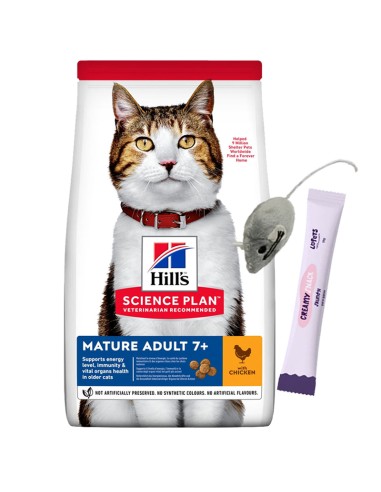 Hills Gato adulto +7 Senior 1.8Kg