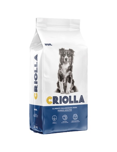 25kg perro adulto criolla