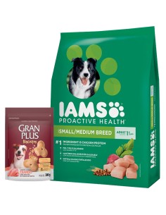 IAMS perro Adulto raza mediana y pequeña 15kg