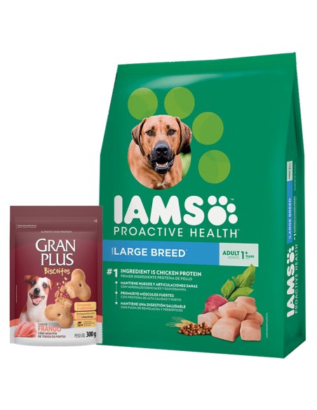 IAMS perro Adulto raza grande 15kg