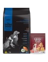 Three Dogs Perro Cachorro Razas Medianas y Grandes 15 kg + 2 kg