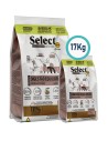 SELECT PERRO ADULTO RAZA MEDIANA Y GRANDE POLLO, HUEVO Y MANZANA 15KG+2kg, 17kg