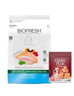 BIOFRESH PERRO ADULTO RAZA MEDIANA pollo 15KG
