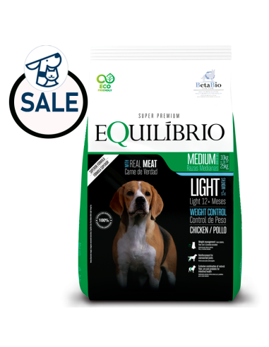 EQUILIBRIO PERRO Adulto Light 15kg