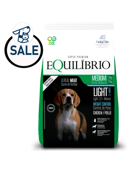 EQUILIBRIO PERRO Adulto Light 15kg