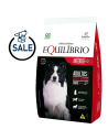 EQUILIBRIO perro adulto raza mediana CARNE 15kg+3kg, 18kg