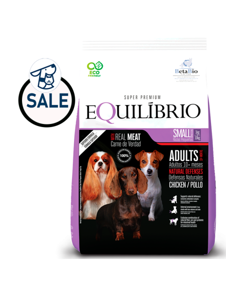 EQUILIBRIO PERRO ADULTO Raza PEQUEÑA 7.5KG