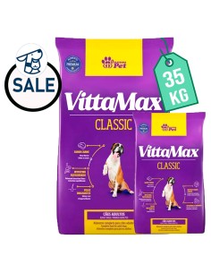 VITTAMAX CLASSIC PERRO ADULTO COMBO 25KG+10KG