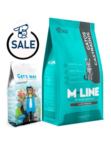 M-Line (vittamax) Gato ADULTO castrado 10kg