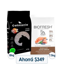 biofresh gato senior+arena catmania