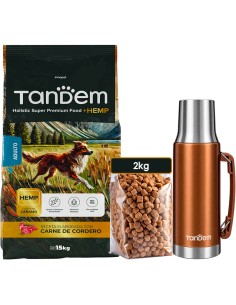 TANDEM PERRO ADULTO CORDERO 15KG+2KG